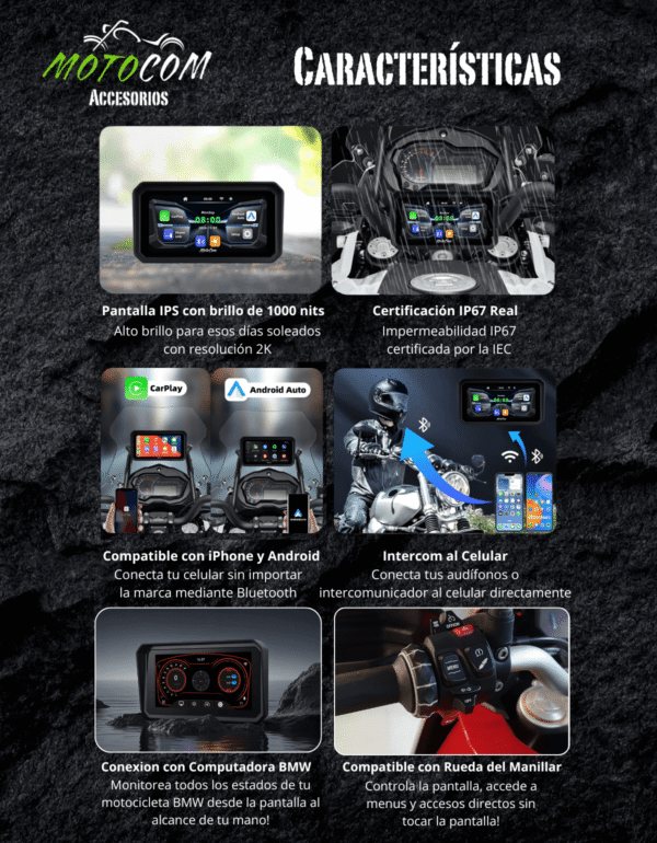 MotoCom BMW DS4 MotoCom CarPlay BMW