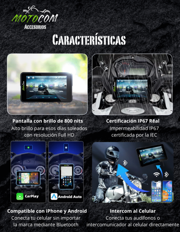 MotoCom CarPlay Lite